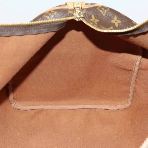 LOUIS VUITTON Monogram Keepall 55 Boston Bag M41424 LV Auth 140035 - Picture 13 of 16
